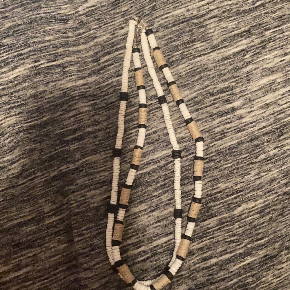 2 shell necklaces